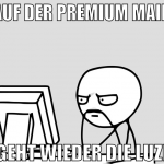 auf der premium main geht wieder die luzi