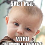 SAGT MAL: WIRD 4F IMMER LEERER?