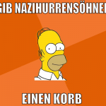 gib nazihurrensöhnen einen korb 