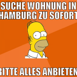 suche wohnung in hamburg zu sofort bitte alles anb