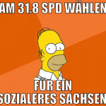 am 31.8 spd wählen für ein sozialeres sachsen 