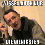 wissen auch nur die wenigsten