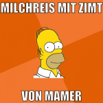 milchreis mit zimt von mamer