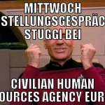 mittwoch vorstellungsgespräch in stuggi bei Civili