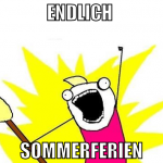 endlich  sommerferien