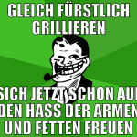 gleich fürstlich grillieren sich jetzt schon auf d
