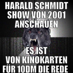 harald schmidt show von 2001 anschauen es ist von 