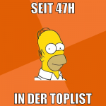 seit 47h in der toplist