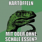 Kartoffeln mit oder ohne schale essen?