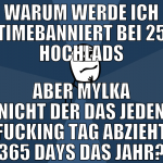 warum werde ich timebanniert bei 25 hochlads aber 