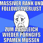 massiver rank und followerverlust zum ausgleich wi