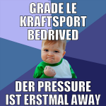 grade le kraftsport bedrived der pressure ist erst