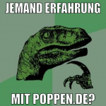 jemand erfahrung mit poppen.de?