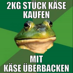 2Kg Stück Käse kaufen mit käse überbacken