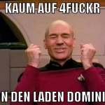 kaum auf 4fuckr schon den laden dominieren 