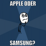 apple oder samsung? 