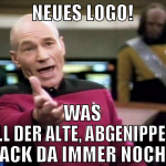 neues logo! was soll der alte, abgenippelte sack d