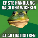 erste handlung nach dem wichsen 4f aktualisieren