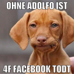 ohne adolfo ist 4f facebook todt