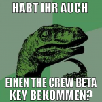 Habt ihr auch  einen the crew beta key bekommen?