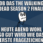 ob das the walking dead season 2 finale heute aben