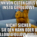 WENN VON CUTEN GIRLS BEI INSTA GEFOLLOWT NICHT SIC