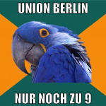 union berlin nur noch zu 9
