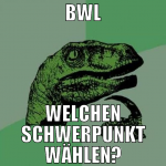 bwl welchen schwerpunkt wählen?