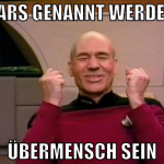 lars genannt werden übermensch sein