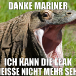 DANKE MARINER ich kann die leak scheiße nicht mehr