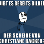 gibt es bereits bilder der scheide von christiane 