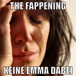 the fappening keine Emma dabei