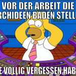 Vor der Arbeit die Orchideen baden stellen sie völ