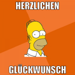 Herzlichen glückwunsch