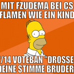 mit fzudema bei cs flamen wie ein kind 7/14 voteba