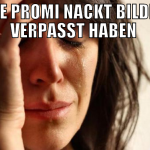 Die Promi nackt bilder verpasst haben 