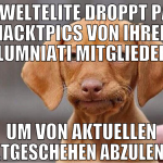 DIE WELTELITE DROPPT PAAR NACKTPICS VON IHREN ILLU