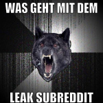 was geht mit dem leak subreddit