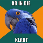 ab in die  klaut