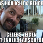 was hab ich da gehört? celebs zeigen jetzt endlich