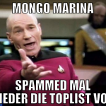 mongo marina spammed mal wieder die toplist voll