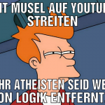 mit musel auf youtube streiten 