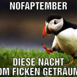 Nofaptember Diese Nacht vom ficken geträumt