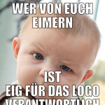 wer von euch eimern ist eig für das logo verantwor