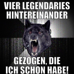 vier legendaries hintereinander gezogen, die ich s