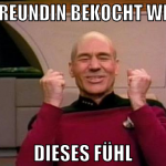 Von Freundin bekocht werden Dieses fühl