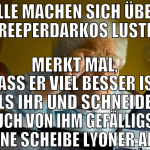 alle machen sich über creeperdarkos lustig merkt m