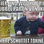 6 bier und wodka dryck rubbel päron von ikea die n