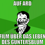 auf ard film über das leben des guntersblum