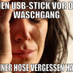 USB-Stick Waschmaschine